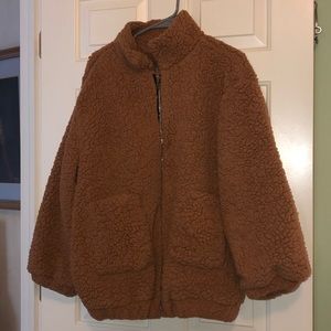TEDDY COAT/ JACKET (MOVING OUT SALE!!!!!!!)